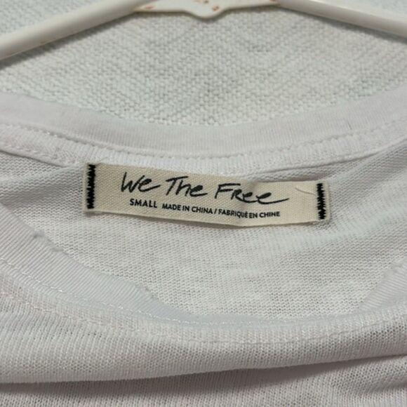 We The Free Top Knit Palm Tree Womens Small Beachy Light Coastal Vacation Resort - Picture 5 of 9